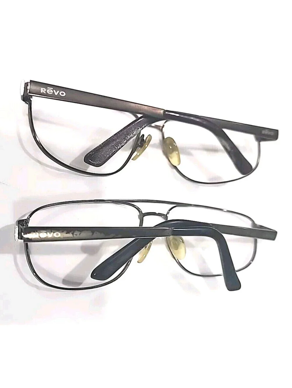 REVO 3011 61-16-125 Lot Of 2 Gunmetal Sunglasses Frames Only